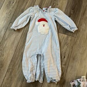 Cecil and Lou Santa romper